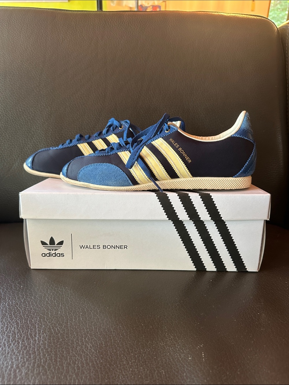 adidas Wales Bonner japan Navy and cream Sneakers